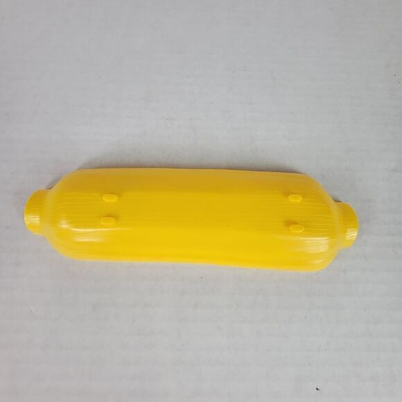 Bright Yellow Long Corn Ear Holders; Set of 4 - Picture 2 of 5